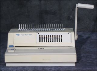 GBC Image Maker 2000 Manual Spiral Comb Punch Binding Machine