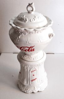 Urn COKE Syrup Dispenser COOKIE JAR Coca Cola MIB Original Box