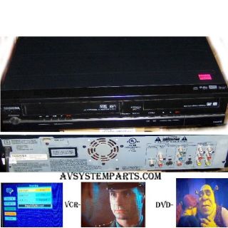 Toshiba D VR610 DVD Recorder VCR Combo Player HDMI 1080p