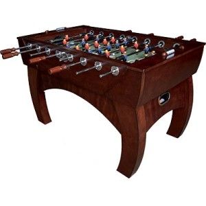 AMF Torino Foosball Table Hand Rubbed Cherry Stain Finish Classic Game