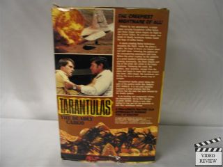 Tarantulas The Deadly Cargo VHS Claude Akins