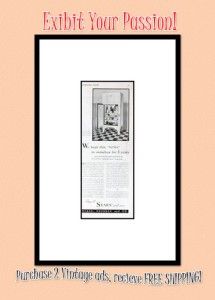 1931 Coldspot Refrigerator  Vintage Ad