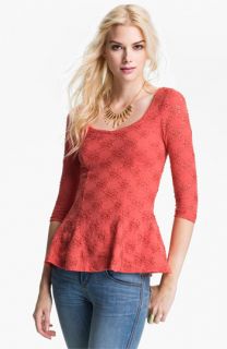 Free People Daisy Pointelle Top