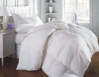sleep in luxurious comfort with this down alternative white comforter