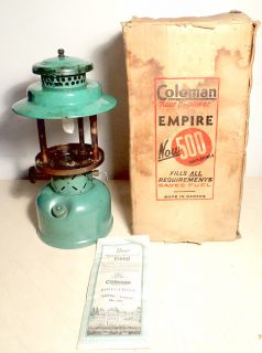 Vintage Coleman Very RARE Empire  237 Lantern 1945 Parts Repair