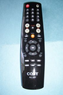 Original Coby TV Remote Control RC 057 RC057