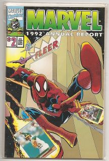 Marvel Comic Book Modern Age 1992 Annual Report 2 Price Resource Guide