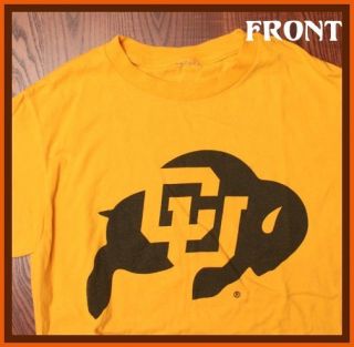 Sale Tee University of Colorado Buffaloes Fight Song NCAA T Shirt s M