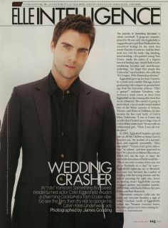  Colin Egglesfield Elle Feature Clippings