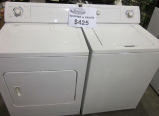 whirlpool washer and dryer