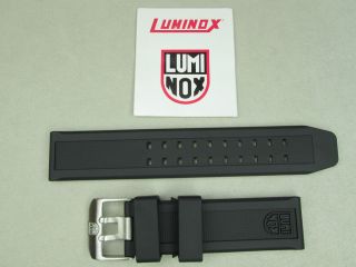 Luminox Colormark watch band black 23mm Series 3050 3051 3053 3059