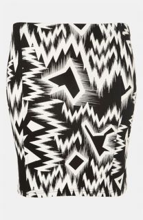 Topshop Crazy Ikat Miniskirt