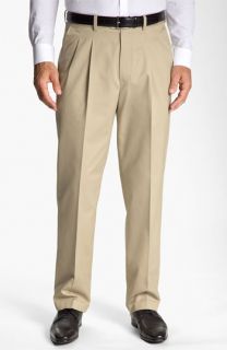 John W. ® Smartcare™ New Pleated Supima® Cotton Pants