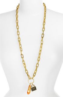Tory Burch Long Charm Necklace