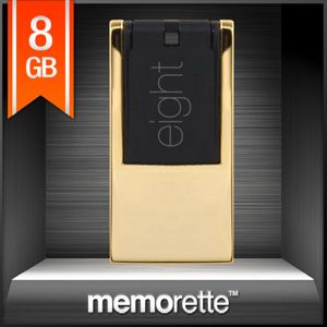Mini Gold USB Memory 8GB Flash Thumb Drive Stick 8 GB
