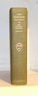The Divine Comedy Dante 1909 Harvard Classics