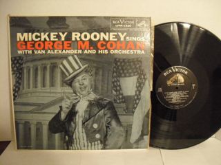 Mickey Rooney Sings George M Cohan 1957 RCA Victor