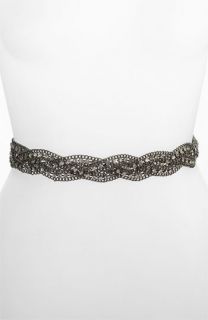 Lulu Rhinestone & Chain Braid Belt