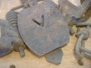  ONEIDA VICTOR #2 ANIMAL DOUBLE COIL SPRING JUMP? 5 TRAP SQUARE JAW