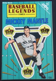 Baseball Legends #4 Mickey Mantle Superstars Revolutionary Comics