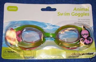 CLEARWATER JUNIORS ANIMAL THEMED SWIM GOGGLES X