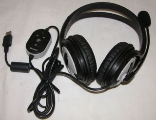  Lifechat LX 3000 USB Headset + Microphone PC Audio Headphones Windows