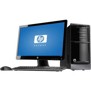 HP Black Pavilion P7 1003WB Desktop PC Bundle