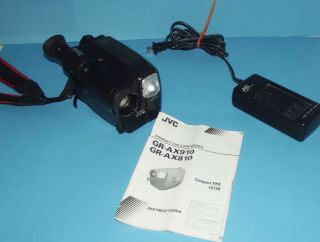 JVC Compact VHS GR AX910U camcorder