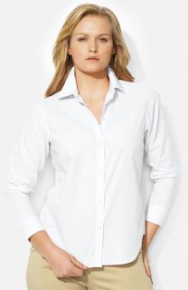 Lauren Ralph Lauren Button Up Shirt (Plus)