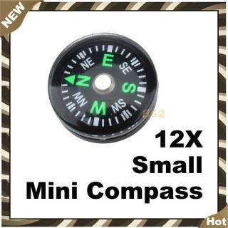 20mm Lot of 12pcs Small Mini Compasses Wholesale OK