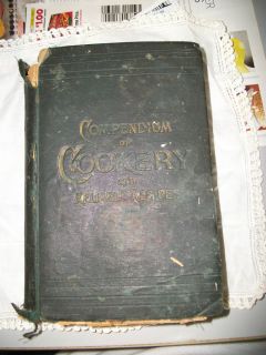 Compendium Cookery And Reliable Recipes 1890
