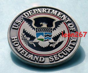 Dept of Homeland Security Collector Challenge Coin