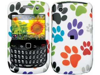 Crystal Case Cover Blackberry Curve 2 8520 8530 Dog Paw