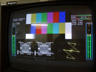   SDM 560 Serial Digital Composite Video Signal Monitor SDI Rasterizer