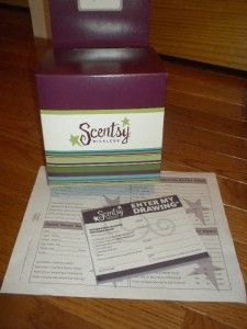 scentsy lot supplies bag clipboards stand