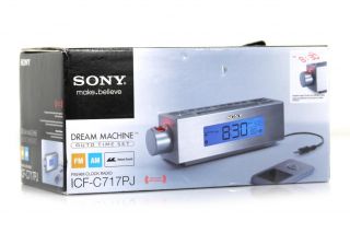 Sony ICF C717PJ Dream Machine Projection FM Am Clock Radio