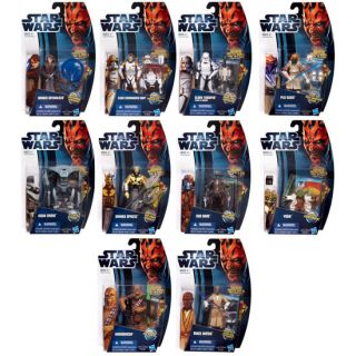 Star Wars Clone Wars Wave 1 Figures x 10 New Darth Maul Packaging