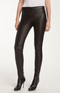 Vince Ankle Zip Leather Legging