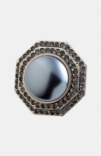 St. John Collection Glass Pearl Cocktail Ring