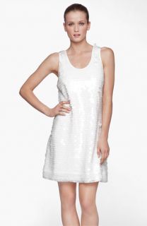 Marc New York by Andrew Marc Sleeveless Sequin Shift Dress