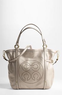 COACH AUDREY LEATHER ANDIE CINCHED TOTE