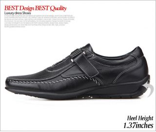 Sense Comfort Casual Club Loafers Black Mens Shoes