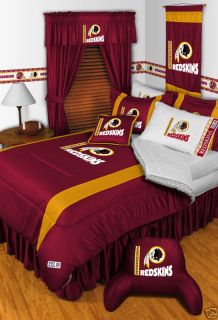  Redskins Comforter Set Twin Full Queen SL Bedding Sets