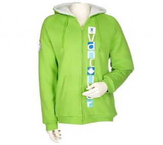 2010 Olympics Vancouver Sherpa Lined Hooded Sweatshirt —