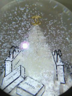 Chanel 2012 Snow Globe Dome Gift Thanks Giving Christmas Manday Bag