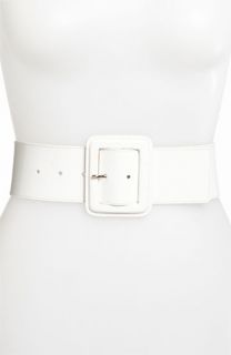 St. John Collection Wide Patent Leather Belt