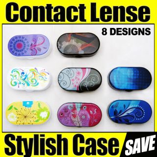 Contact Lenses Case Kit Cute Travel Eye Care Mini Set Mirror Traveling
