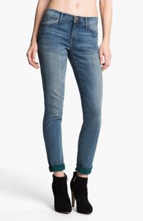 Current/Elliott The Rolled Print Stretch Jeans (Baltic Super)
