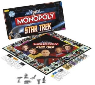SEALED Monopoly Star Trek Continuum Edition Board Game