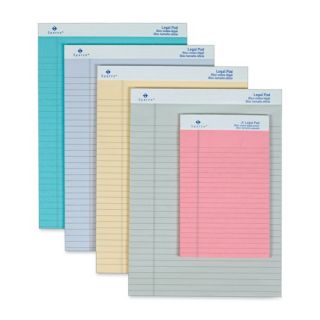Sparco Colored Pad Jr Legal Rule 5x8 50 Sheets 12 Pack Blue SPR01073
